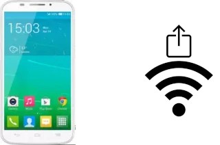 Come generare un codice QR con la password Wi-Fi su un Alcatel OneTouch Pop S7