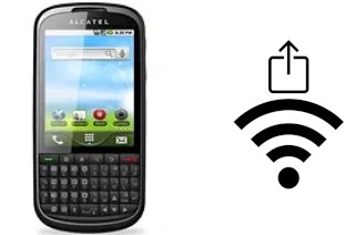 Come generare un codice QR con la password Wi-Fi su un alcatel OT-910