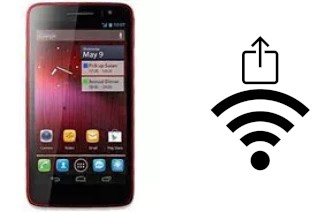 Come generare un codice QR con la password Wi-Fi su un alcatel One Touch Scribe X