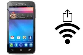 Come generare un codice QR con la password Wi-Fi su un alcatel One Touch X'Pop