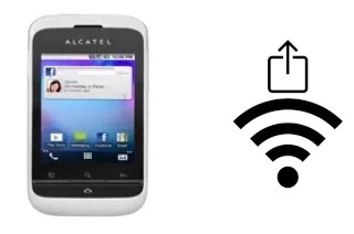 Come generare un codice QR con la password Wi-Fi su un alcatel OT-903