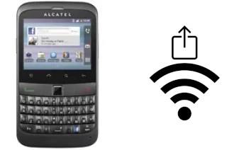 Come generare un codice QR con la password Wi-Fi su un alcatel OT-916