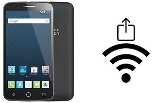 Come generare un codice QR con la password Wi-Fi su un alcatel Pop 2 (5) Premium