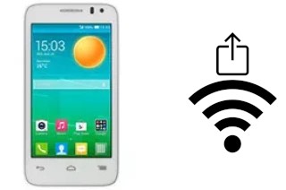 Come generare un codice QR con la password Wi-Fi su un alcatel Pop D3