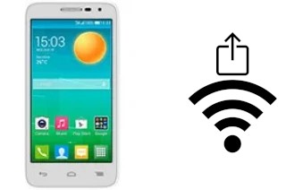 Come generare un codice QR con la password Wi-Fi su un alcatel Pop D5