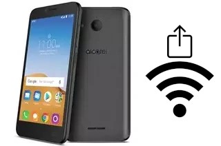 Come generare un codice QR con la password Wi-Fi su un Alcatel Tetra