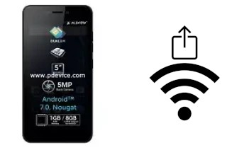 Come generare un codice QR con la password Wi-Fi su un Allview A8 Lite