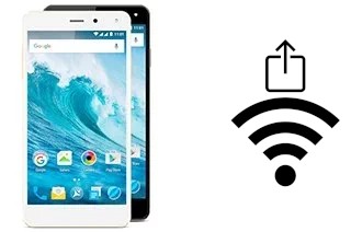 Come generare un codice QR con la password Wi-Fi su un Allview E4 Lite