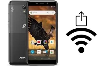 Come generare un codice QR con la password Wi-Fi su un Allview P10 Style