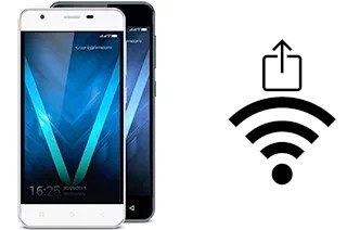 Come generare un codice QR con la password Wi-Fi su un Allview V2 Viper