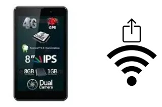 Come generare un codice QR con la password Wi-Fi su un Allview Viva H801LTE