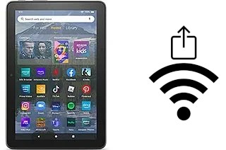 Come generare un codice QR con la password Wi-Fi su un Amazon Fire HD 8 Plus (2022)