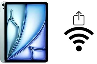 Come condividere la password Wi-Fi da un Apple iPad Air 11 (2024) senza digitarla