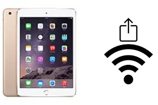 Come condividere la password Wi-Fi da un Apple iPad mini 3 senza digitarla