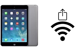 Come condividere la password Wi-Fi da un Apple iPad mini 2 senza digitarla