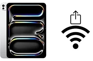 Come condividere la password Wi-Fi da un Apple iPad Pro 11 (2024) senza digitarla