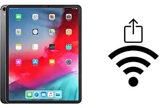 Come condividere la password Wi-Fi da un Apple iPad Pro 12.9 (2018) senza digitarla