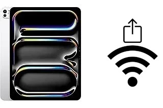 Come condividere la password Wi-Fi da un Apple iPad Pro 13 (2024) senza digitarla