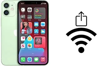 Come condividere la password Wi-Fi da un Apple iPhone 12 mini senza digitarla