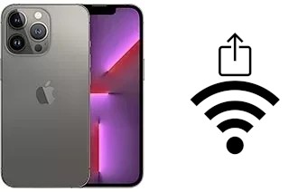 Come condividere la password Wi-Fi da un Apple iPhone 13 Pro senza digitarla