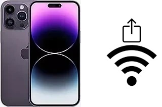 Come condividere la password Wi-Fi da un Apple iPhone 14 Pro Max senza digitarla