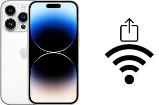 Come condividere la password Wi-Fi da un Apple iPhone 14 Pro senza digitarla