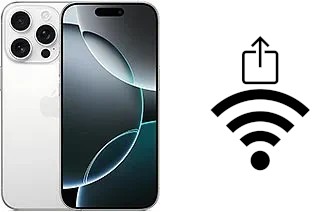 Come condividere la password Wi-Fi da un Apple iPhone 16 Pro senza digitarla