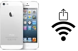 Come condividere la password Wi-Fi da un Apple iPhone 5 senza digitarla