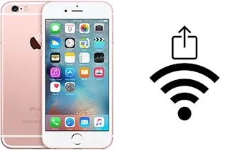 Come condividere la password Wi-Fi da un Apple iPhone 6s senza digitarla