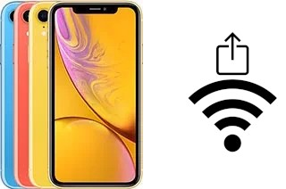 Come condividere la password Wi-Fi da un Apple iPhone XR senza digitarla