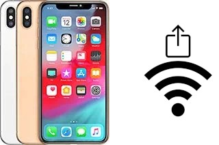 Come condividere la password Wi-Fi da un Apple iPhone XS Max senza digitarla