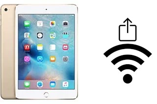 Come condividere la password Wi-Fi da un Apple iPad mini 4 senza digitarla