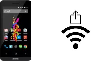 Come generare un codice QR con la password Wi-Fi su un Archos 40d Titanium