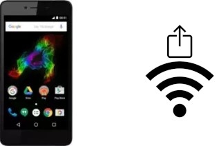 Come generare un codice QR con la password Wi-Fi su un Archos 50 Platinum 4G