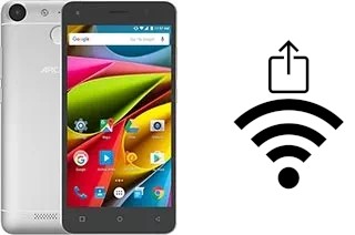 Come generare un codice QR con la password Wi-Fi su un Archos 50b Cobalt