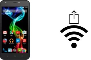 Come generare un codice QR con la password Wi-Fi su un Archos 50c Platinum