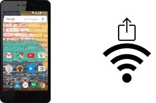 Come generare un codice QR con la password Wi-Fi su un Archos 50e Neon