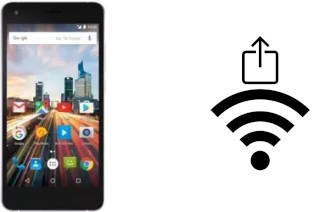 Come generare un codice QR con la password Wi-Fi su un Archos 50f Helium