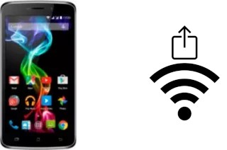 Come generare un codice QR con la password Wi-Fi su un Archos 52 Platinum