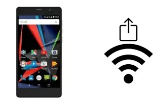 Come generare un codice QR con la password Wi-Fi su un Archos 55 Diamond Selfie Lite