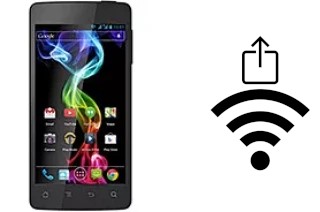 Come generare un codice QR con la password Wi-Fi su un Archos 45 Platinum