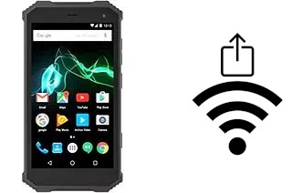 Come generare un codice QR con la password Wi-Fi su un Archos Saphir 50X