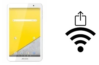 Come generare un codice QR con la password Wi-Fi su un Archos T80