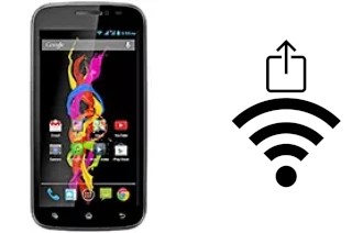 Come generare un codice QR con la password Wi-Fi su un Archos 50 Titanium