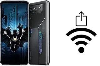 Come generare un codice QR con la password Wi-Fi su un Asus ROG Phone 6 Batman Edition