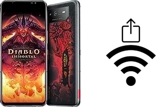 Come generare un codice QR con la password Wi-Fi su un Asus ROG Phone 6 Diablo Immortal Edition