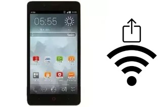 Come generare un codice QR con la password Wi-Fi su un Avea Intouch 4