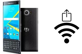 Come generare un codice QR con la password Wi-Fi su un BlackBerry Priv