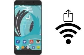 Come generare un codice QR con la password Wi-Fi su un Brigmton BPhone 553QC