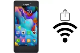 Come generare un codice QR con la password Wi-Fi su un Casper Via E1C